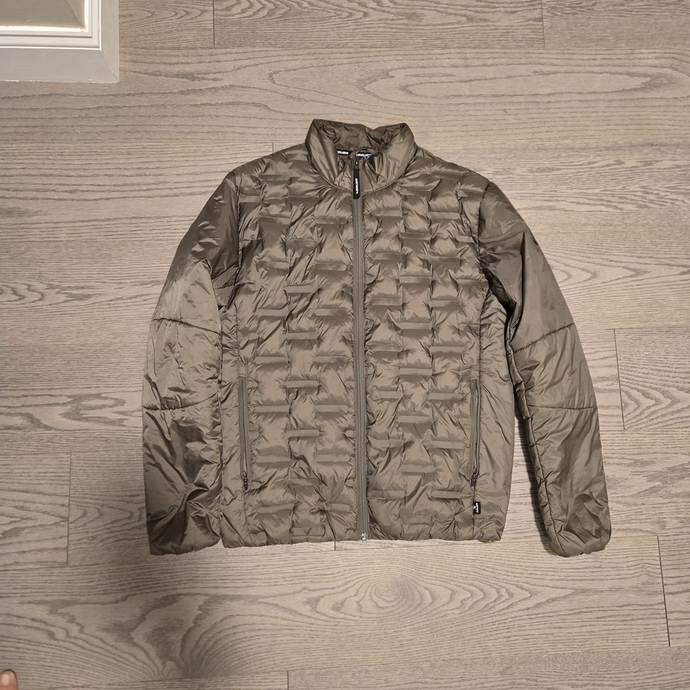 NWOT Bauer FLC Men's Taupe Puffer Jacket